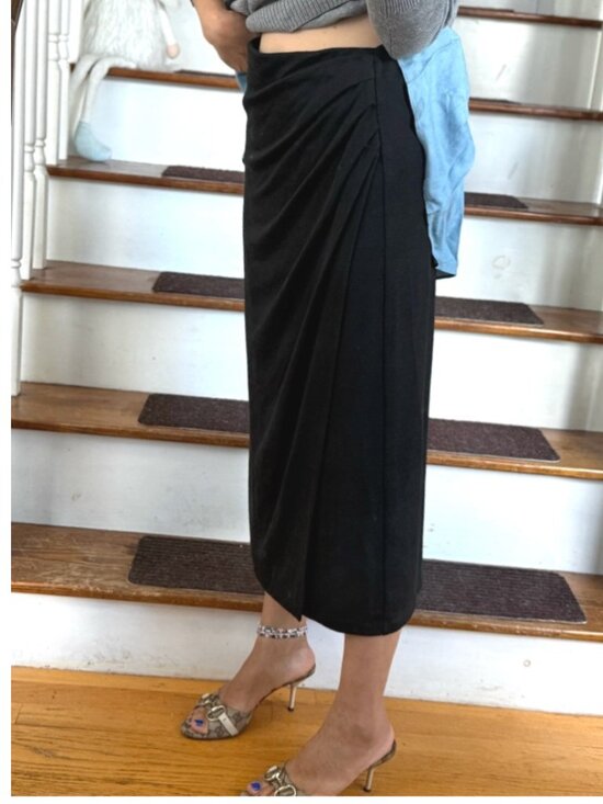 Vince Dresses & Skirts - Vince Side Drop Draped Skirt